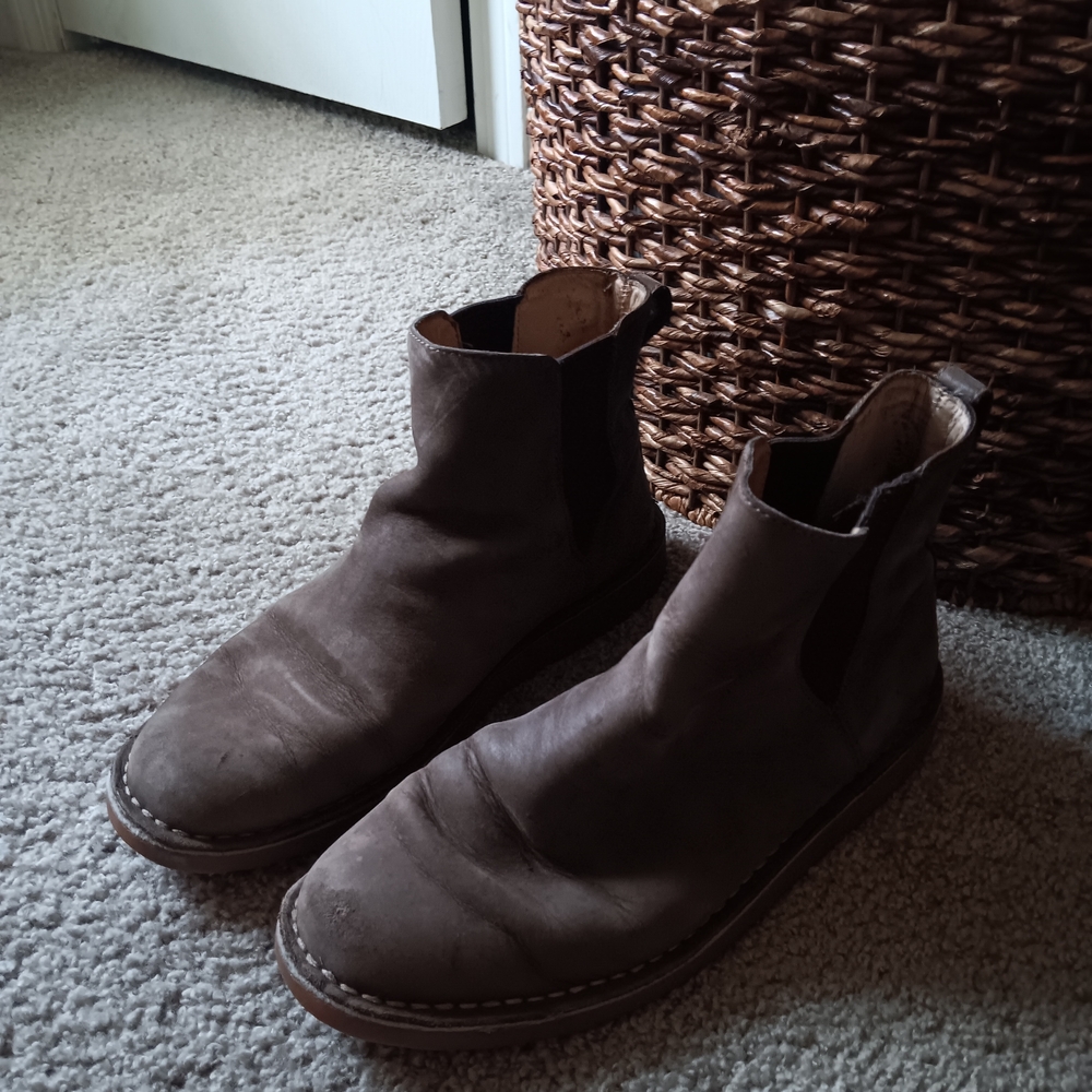 Women's Brown Leather Boots